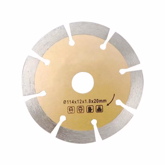 Richoice 115mm 22.23mm Cold Pressed Diamond Saw Blade for Cutting Marble Hardware Tools