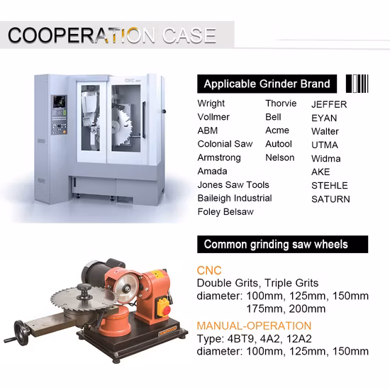 12A2 Rebolo de diamante de resina de moagem superior para moagem de lâmina de serra circular para carpintaria